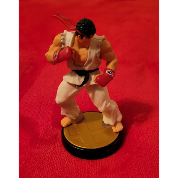 Ryu Amiibo Nintendo Super Smash Bros. Series Street Fighter Figure Loose NVL-001 - Picture 1 of 8